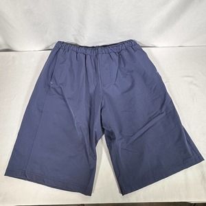 Myles Make Moves Mens XL Long Blue Shorts USA Made Elastic Waist